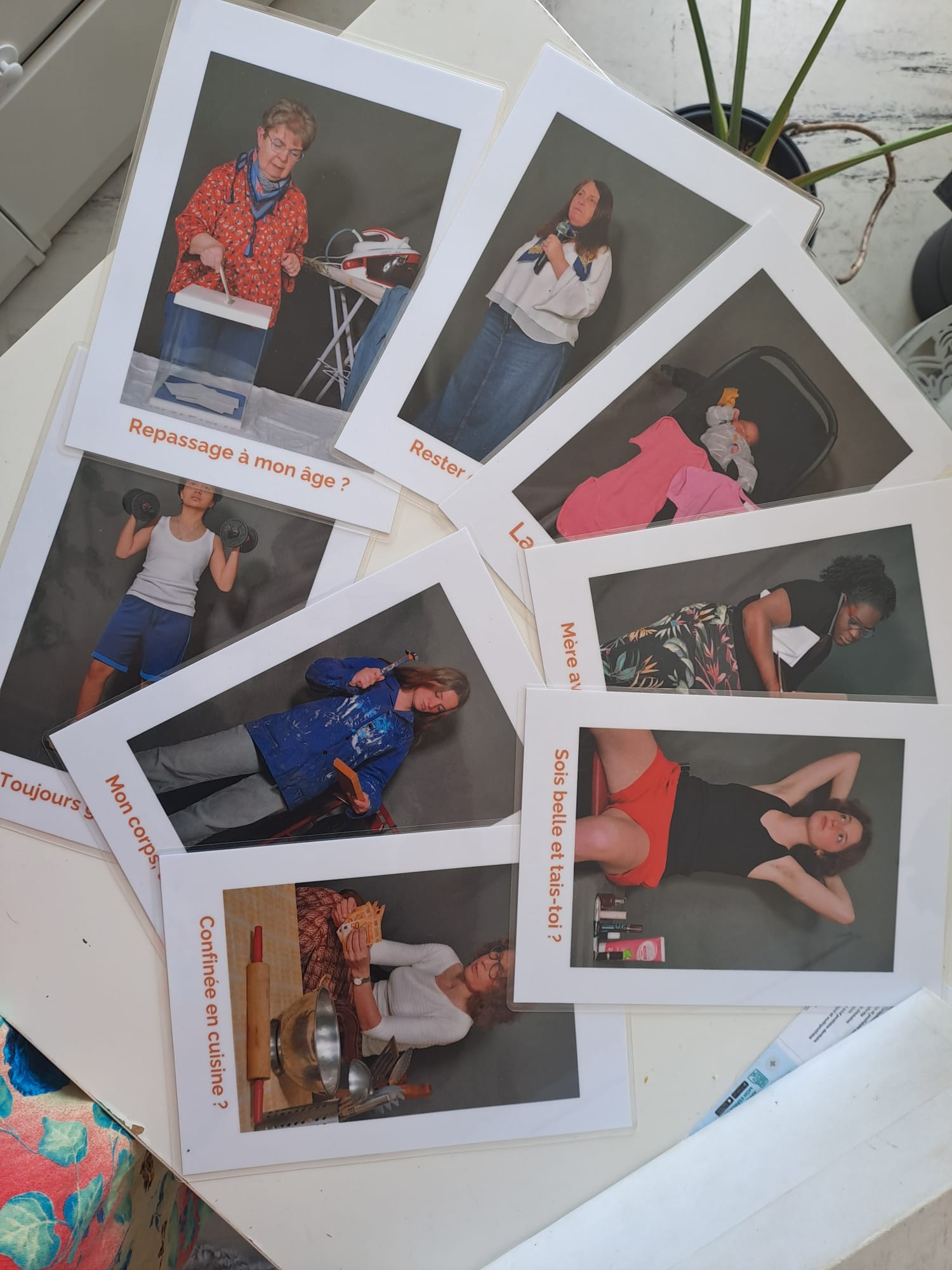 Photos de Louise Thomas en jeu de carte